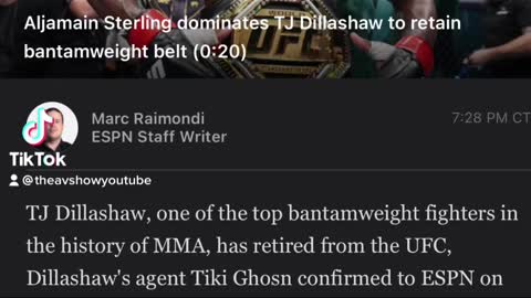 🚨 BREAKING: TJ Dillashaw is RETIRING from MMA (Must Watch) #ufc