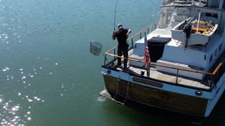 Drone Running Shots -Grand Banks- 42 Classic Trawler