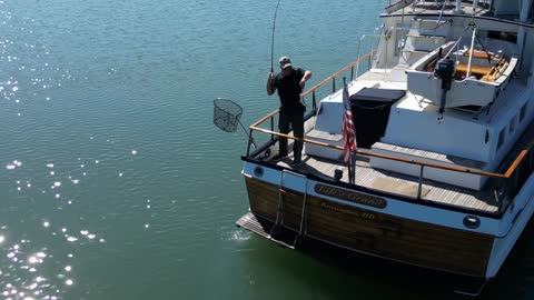 Drone Running Shots -Grand Banks- 42 Classic Trawler