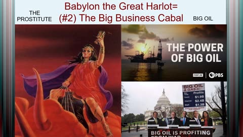 Babylon the Great Harlot=The Big Business Cabal