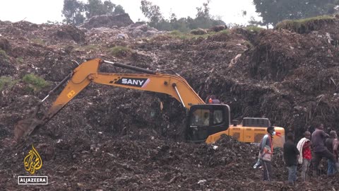 Uganda landfill collapse: Recovery teams continue the search for bodies