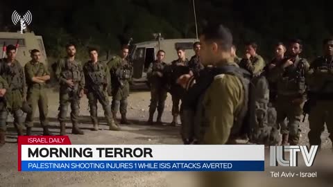 Palestinian shooting injures 1 while Isis attacks averted