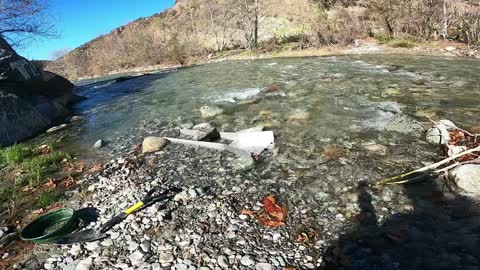 EAST SAN GABRIEL RIVER GOLD PROSPECTING, SIGHT SEEING.