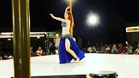 Belly dance @ desert saffari😎