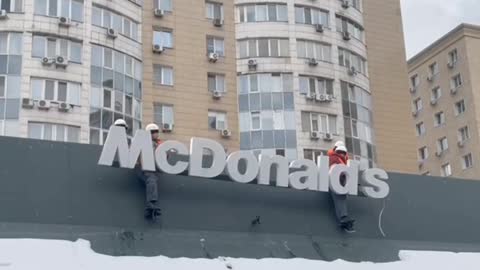 Good Bye McDonald's in Khazakistan