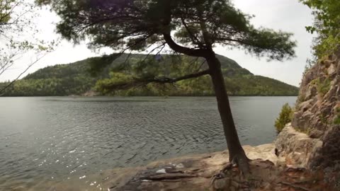 Long Pond in Mount Desert Island, Maine