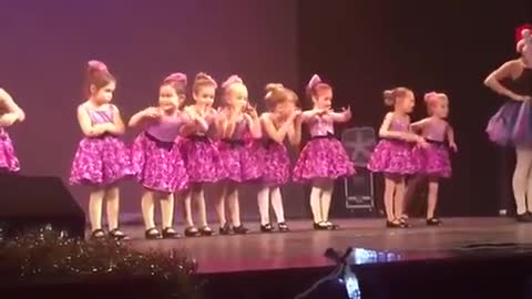 LITTLE GIRL REFUSES TO PERFORM AT CHRISTMAS DANCE RECITAL!!