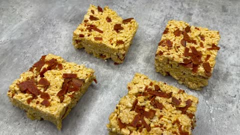 Maple Bacon Rice Krispies Treats