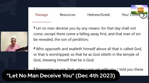 Let No Man Deceive You _Dec 4 2023