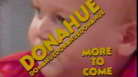 1988 - Phil Donahue Discusses Teen Pregnancy