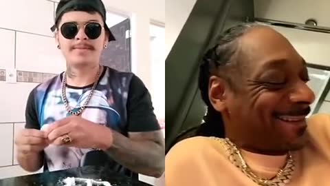 snoop dog having fun with a random brazilian video