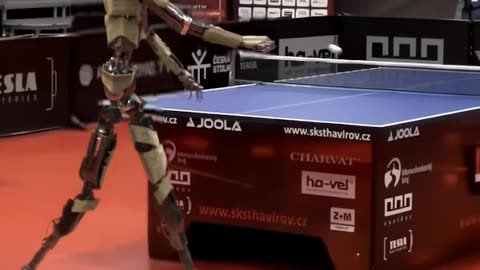 Tennis robot - artificial intelligence