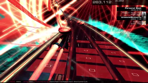 Audiosurf 2 "(Don't Fear) The Reaper", by Blue Oyster Cult