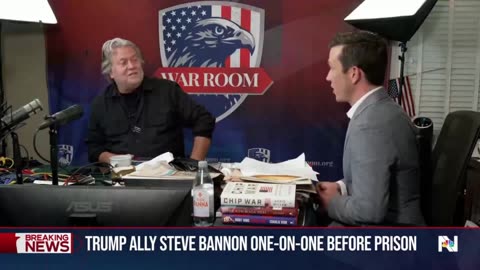 NBC News Steve Bannon Interview: Steve Bannon remains defiant just days before reporting to prison