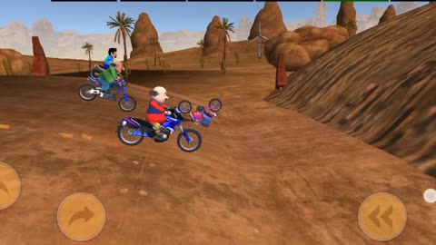 Motu Patlu Cartoon Riding race