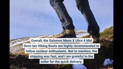 Real Feedback: Salomon Men's X Ultra 4 Mid Gore-tex Hiking Boots