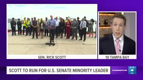 Rick Scott announces run for Senate Republican leader