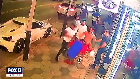 Deadly punch caught on video outside Ybor City bar