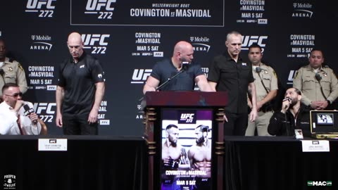 Colby Covington vs. Jorge Masvidal Press Conference_ _Keep mentioning my kids, bro_