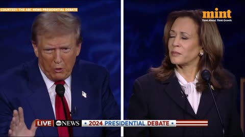 Viral trump vs harris debate