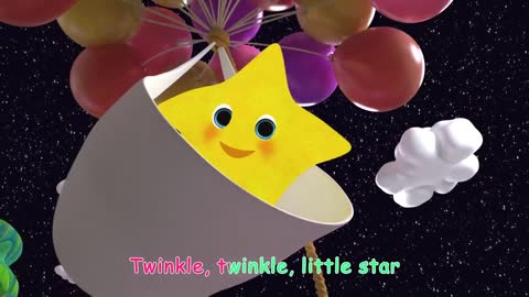 Twinkle Twinkle Little Star | CoComelon Nursery Rhymes & Kids Songs