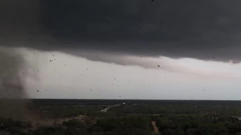 Drone Footage Shows Kansas Town Get Ripped Apart