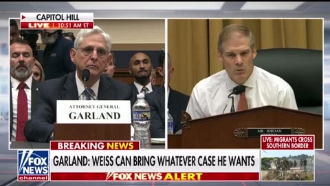 Jim Jordan Questioning Garland