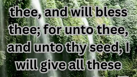 "God's Promise to Isaac" Genesis 26:3