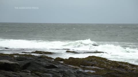 Atlantic storm Lee brings high winds, rough surf and torrential rain to parts of New England