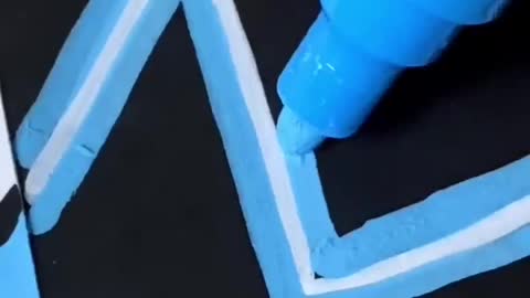 Drawing, But One Side is Glowing! Satisfying!