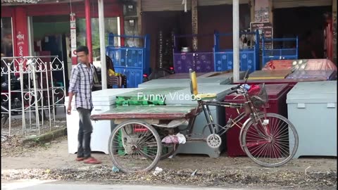 Popping Balloons - REACTION With Tyre Puncture Prank!