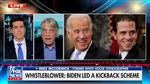 Ex-WH stenographer blows the whistle on Biden, says testimony can "put him in jail"