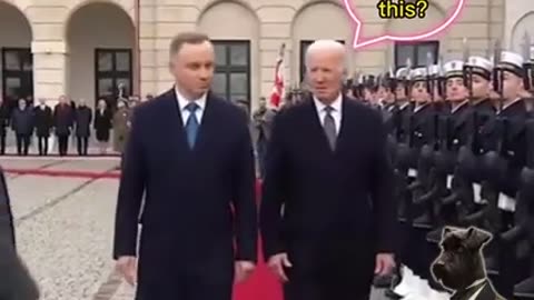 Biden doesn't know where he is.