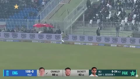 Dramatic Century By Zak Crawley | Pakistan vs England | 1st Test Day 1 | PCB | MY2L