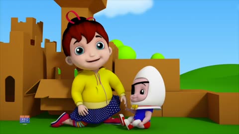 Humpty Dumpty Sat On A Wall, Nursery Rhyme & Cartoon Videos