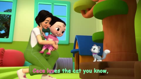 Cece Had a Little Cat | CoComelon Nursery Rhymes & Kids Songs