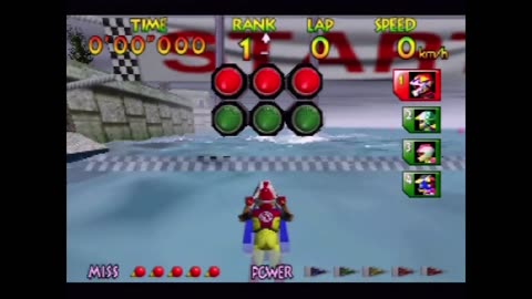 Wave Race 64 - Reverse Championship (Actual N64 Capture)