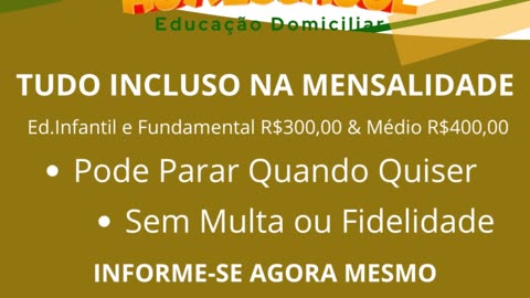 Homeschool - Educação Domiciliar