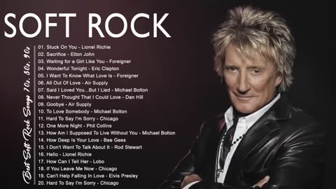 Soft Rock Songs 70s 80s 90s | Rod Stewart, Phil Collins, Scorpions, Air Supply, Bee Gees, Lobo