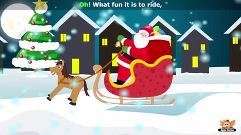 Jingle Bells with Lyrics - Kids Christmas Songs - Christmas Carols 2022