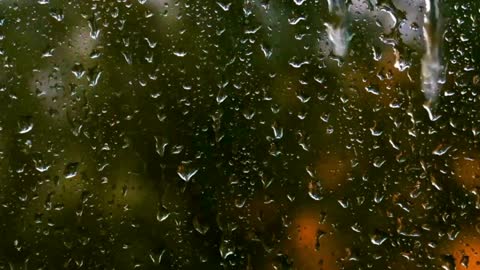 Rain Sound On WindowㅣHeavy Rain for Sleep, Study and Relaxation, Meditation