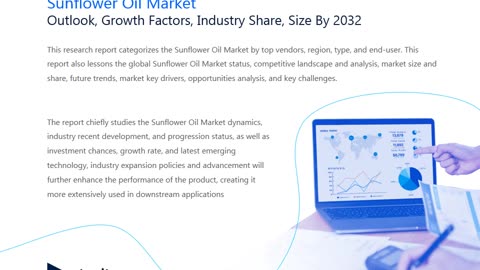 Sunflower Oil Market Size and Share Analysis: Key Growth Trends and Projections