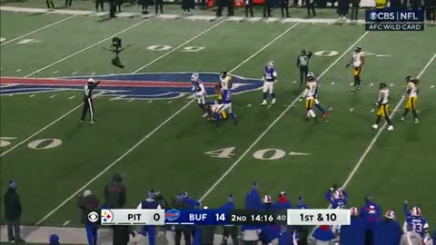 Bills vs. Steelers game highlights | NFL Playoffs