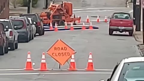 Pittsburgh East End water Main break!