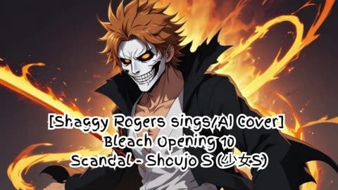 [Shaggy Rogers sings/AI Cover] Bleach Opening 10 Scandal - Shōjo S