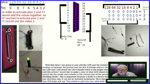 How to Wire a Parallel Port to Control a Type B Plug