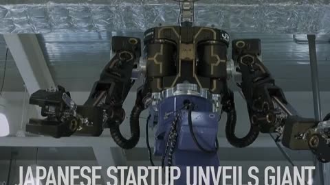 Japanese Startup Unveils Giant Robot