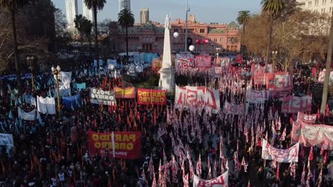 Mass protests in Buenos Aires amid Argentina inflation crisis | AFP