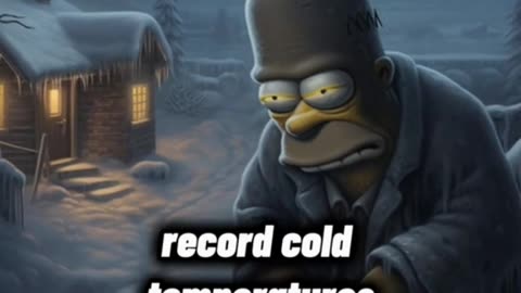 The simpsons predicted U.S Dark Winter?!