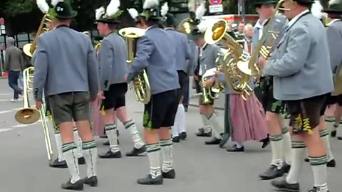 DRUNK orchestra player in Germany. Quite a funny sight.